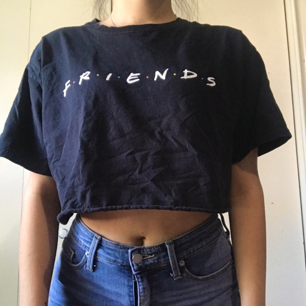 FRIENDS black crop top